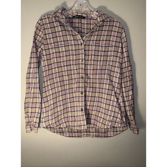 Woolrich plaid casual flannel button down long sleeve small #722 - Picture 1 of 8